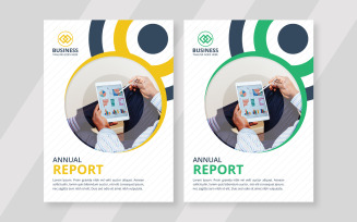 Annual Report Design - Corporate Identity Template