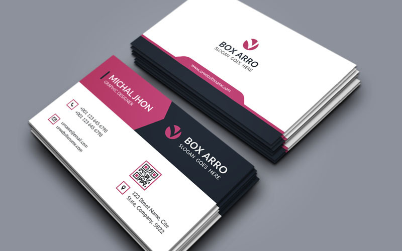 Business Card- v.9 - Corporate Identity Template