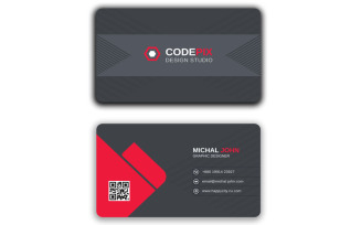 Business Card V.9 - Corporate Identity Template