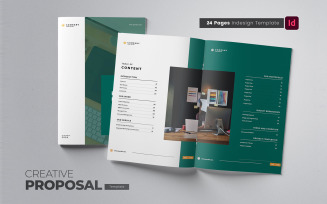 Creative Company Proposal Indesign - Corporate Identity Template