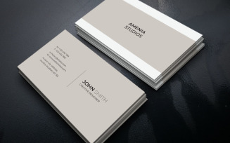 Creative Milimals Business Card - Corporate Identity Template