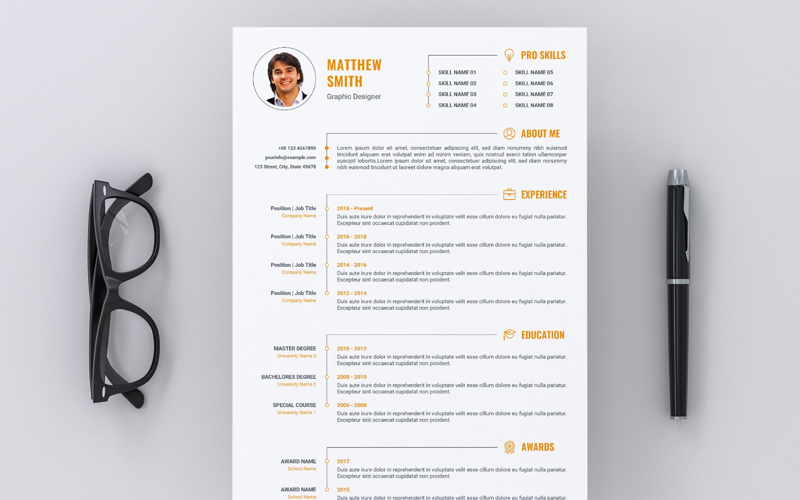 Kit Graphique #146640 Clean Cv Divers Modles Web - Logo template Preview