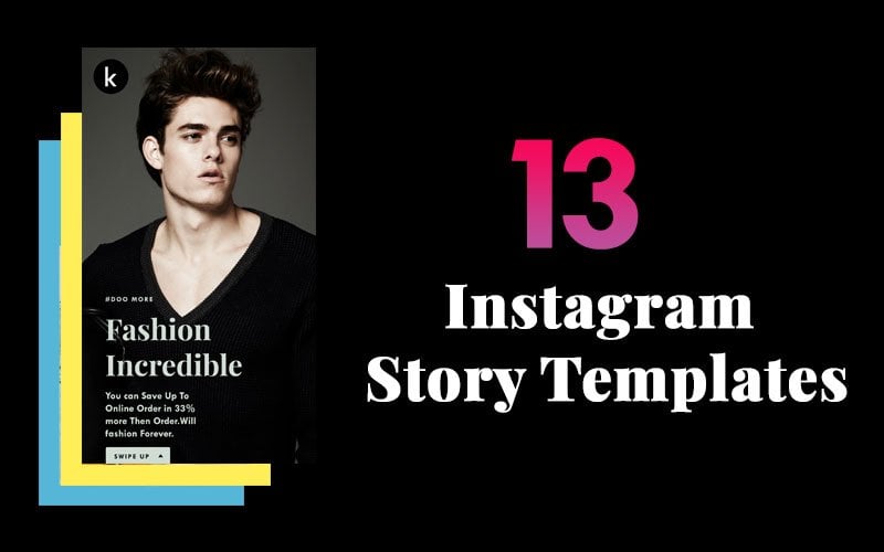 Template #146698 Instagram Story Webdesign Template - Logo template Preview