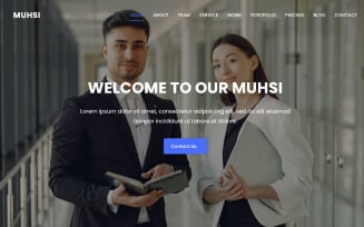 Al-Muhsi Multipurpose One Page Landing Page Template