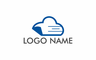 Cloud Data Logo Template
