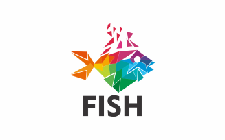 Fish Logo modern Template