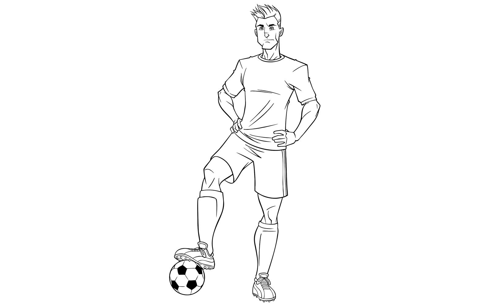 Kit Graphique #146979 Man Football Divers Modles Web - Logo template Preview