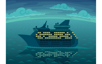 Night Cruise - Illustration