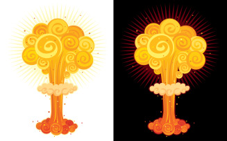 Nuclear Explosion - Illustration