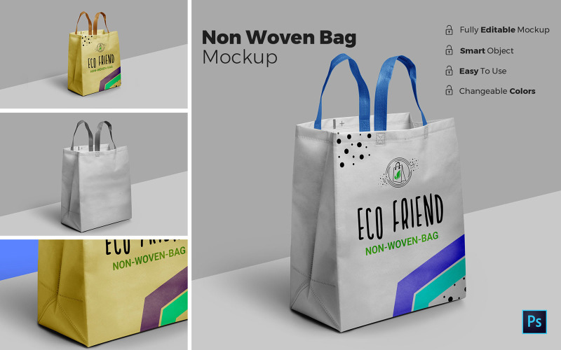 Non Woven Bag product mockup Product Mockup