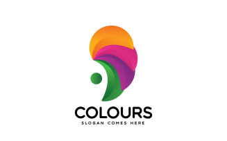 Colours Logo Template