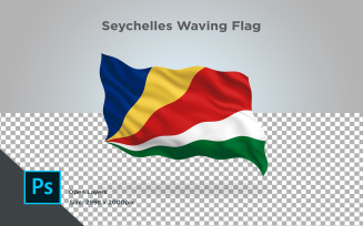 Seychelles Waving Flag - Illustration