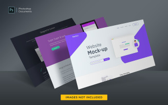 Website Template product mockup