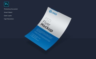 Flyer and Poster product mockup