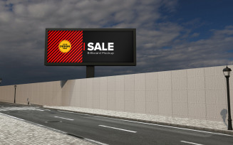 Highway Advertising Billboard product mockup