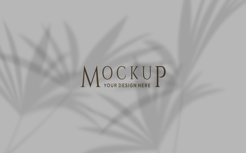 Plant overlay Shadow Background Mockup product mockup Product Mockup