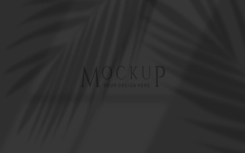 Realistic plant Shadow Mockup Background product mockup Product Mockup