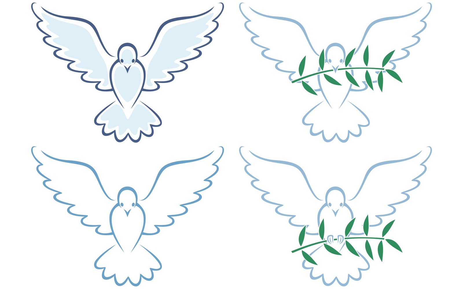 Template #148303 Pigeon Bird Webdesign Template - Logo template Preview