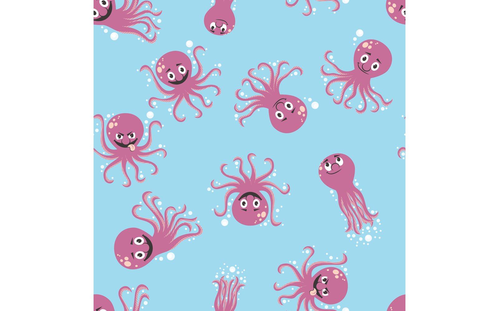 Kit Graphique #148333 Octopus Pattern Divers Modles Web - Logo template Preview