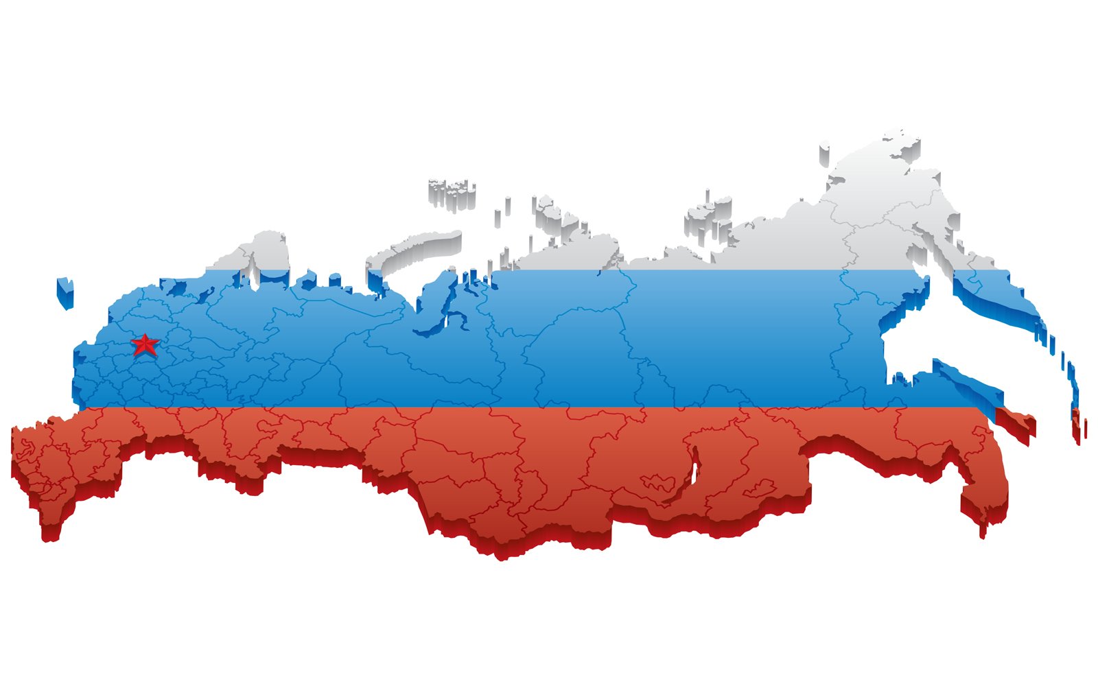Template #148398 Federationrussianflagfederationmap3dvectorcartographycapitalrepublicterritorieregionisolatedwhitebackgroundclip Artclipartillustrationdesign Webdesign Template - Logo template Preview