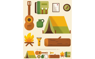 Camping - Illustration