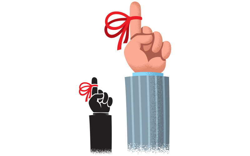 Reminder Ribbon - Illustration