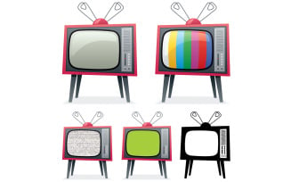 Retro TV - Illustration