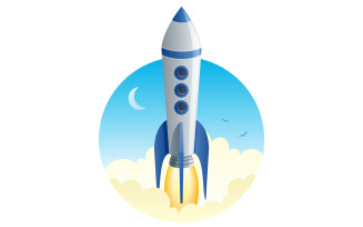 Rocket Launch - Illustration