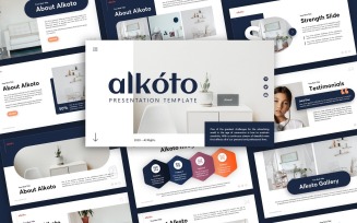 Alkoto Creative Presentation PowerPoint template