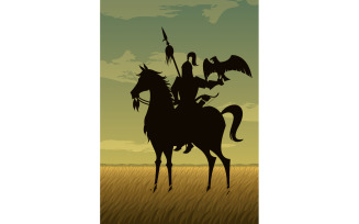 Mongol Warrior - Illustration