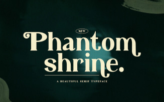 Phantom Shrine - Beautiful Serif Font