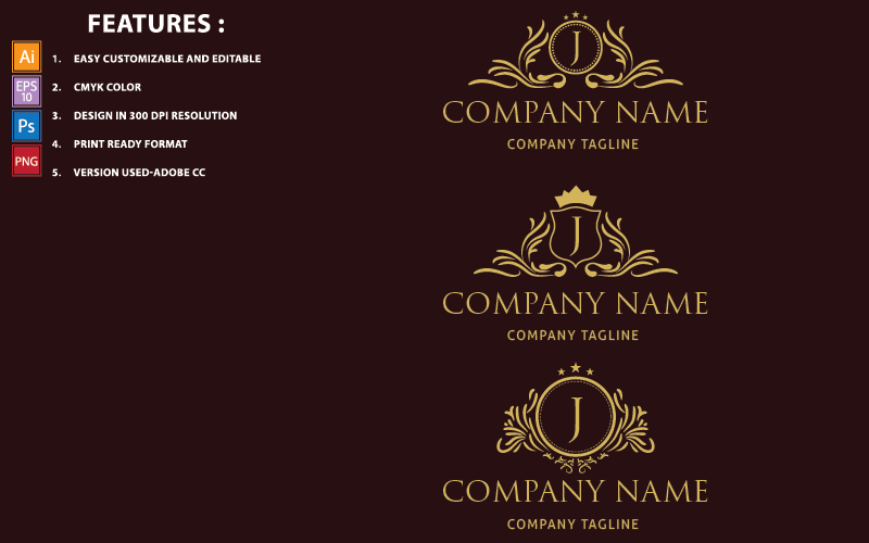 Kit Graphique #148572 Royal Luxury Divers Modles Web - Logo template Preview