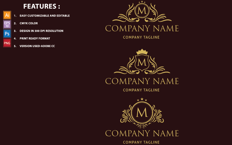 Kit Graphique #148575 Royal Luxury Divers Modles Web - Logo template Preview