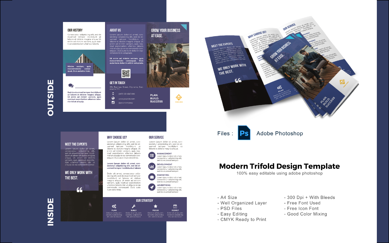 Kit Graphique #148663 Template Brochure Web Design - Logo template Preview