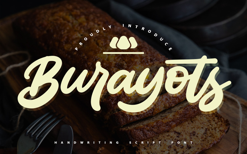 Burayots | Handwriting Cursive Font