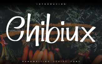 Chibiux | Handwriting Cursive Font