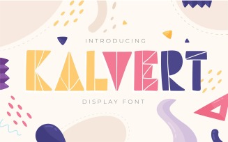 Kalvert | Display Font