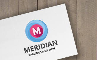 Meridian - Letter M Logo Template