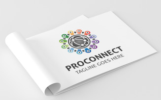 Proconnect Logo Template