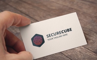 Secure Cube Logo Template