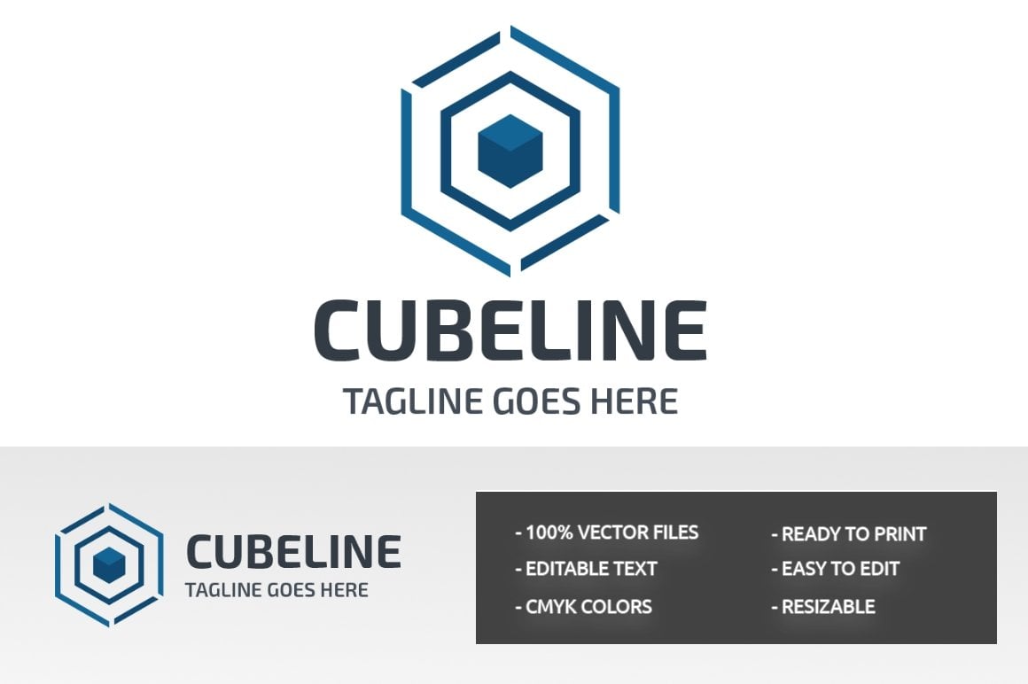 Template #149509 Cube Logo Webdesign Template - Logo template Preview