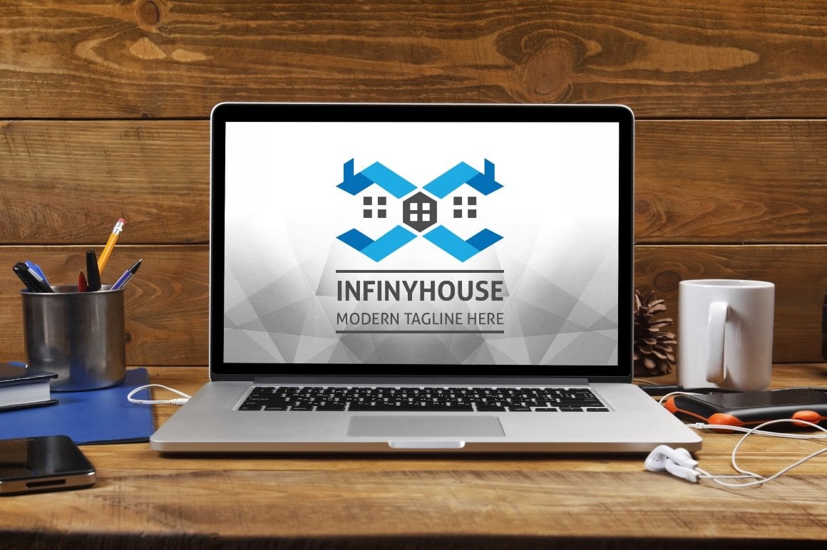 Template #149516 Blue House Webdesign Template - Logo template Preview