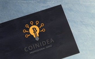Coin Idea Logo Template