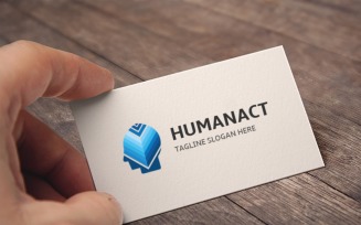 Humanact Logo Logo Template
