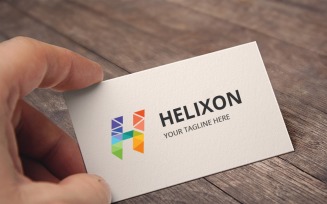 Letter H (Helixon) Logo Template
