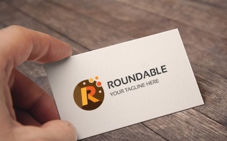 Letter R (Roundable) Logo Template