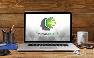 Mind Matrix Logo Template
