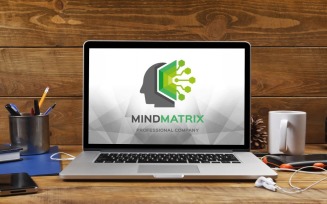Mind Matrix Logo Template