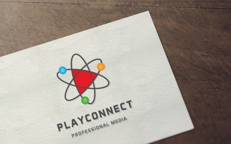 Play Connect Logo Template