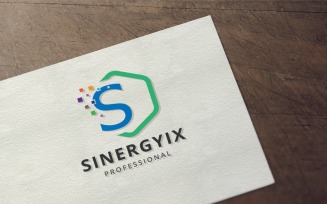 Sinergyix Letter S Logo Template